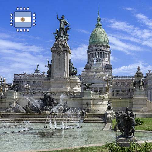 [ARG_1GB_7D] eSIM Argentinië - 1GB