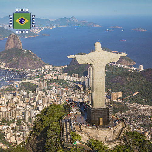 [eSIM_8988_BRAZIL_3GB_15D] eSIM Brazilië - 3GB