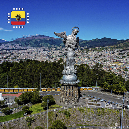 [ECUADOR_10GB_30D] eSIM Ecuador - 10GB