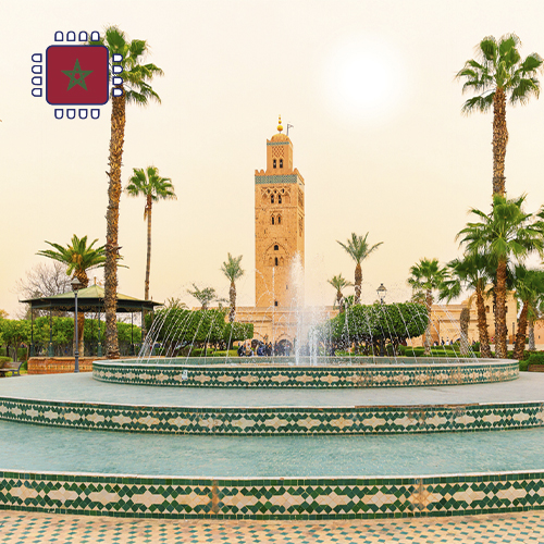 [eSIM_8988_MOROCCO_1GB_7D] eSIM Marokko - 1GB