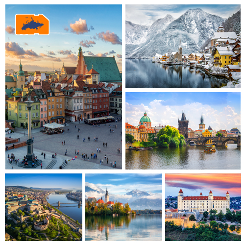 [SIM_8988_EASTERN_EUROPE_10GB_30D] Data Simkaart Oost Europa - 10GB