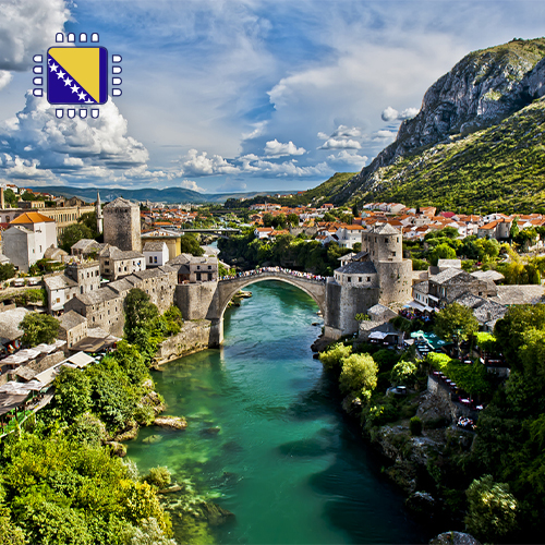 [BOSNIA_10GB_30D] eSIM Bosnië - 10GB