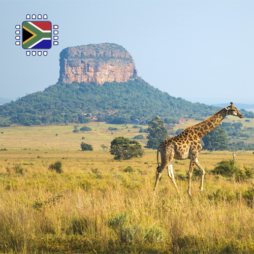 [ZAF_50GB_30D] eSIM Zuid Afrika - 50GB